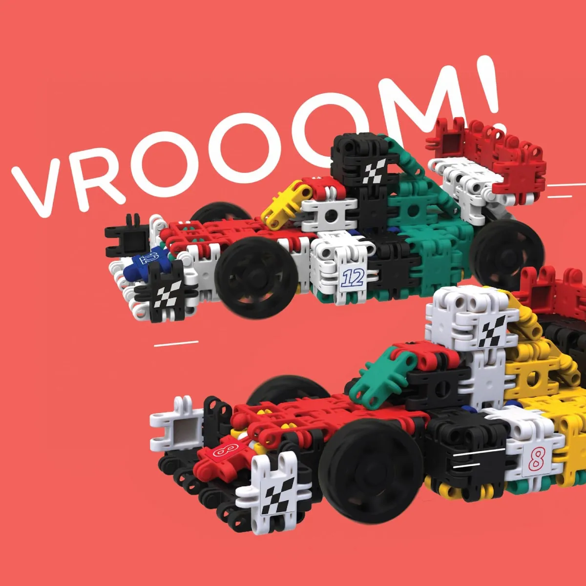 Klocki Nano Clics Kreatywni Budowniczowie 250 el. 8+ - miniatura 4