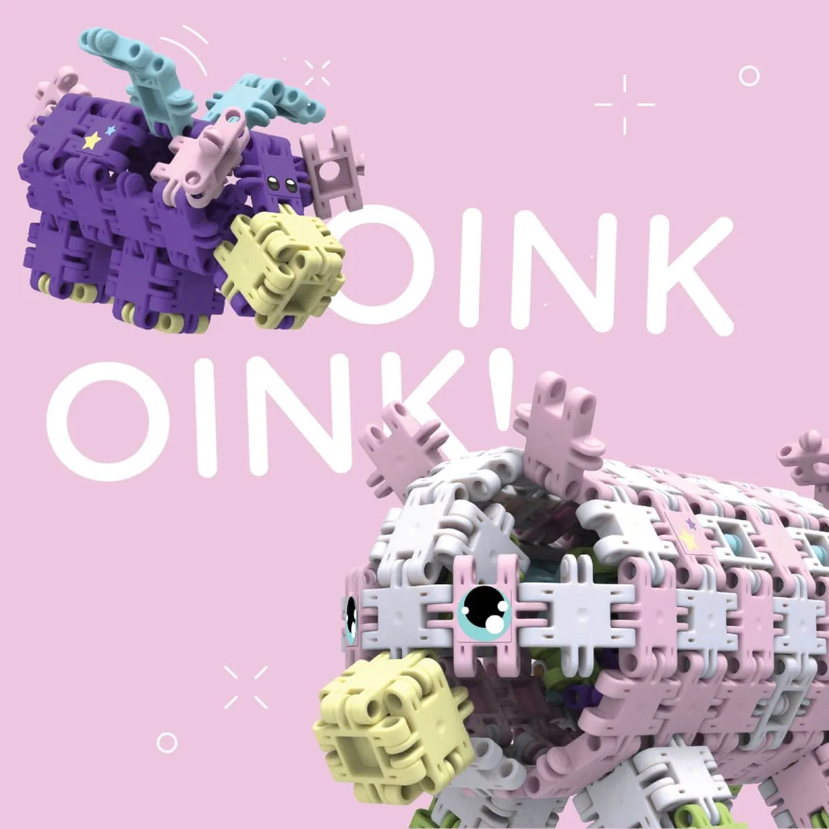 Klocki Nano Clics Fantastyczni Konstruktorzy 250 el. 8+ - miniatura 3