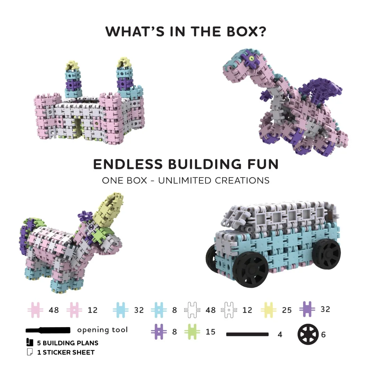 Klocki Nano Clics Fantastyczni Konstruktorzy 250 el. 8+ - miniatura 4