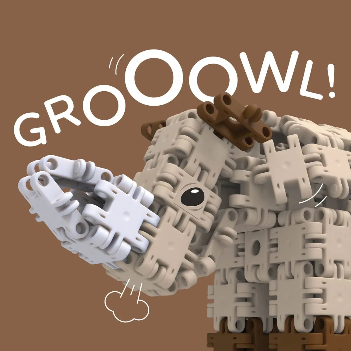 Klocki Nano Clics Wildlife zwierzęta 250 el. 8+ - miniatura 4