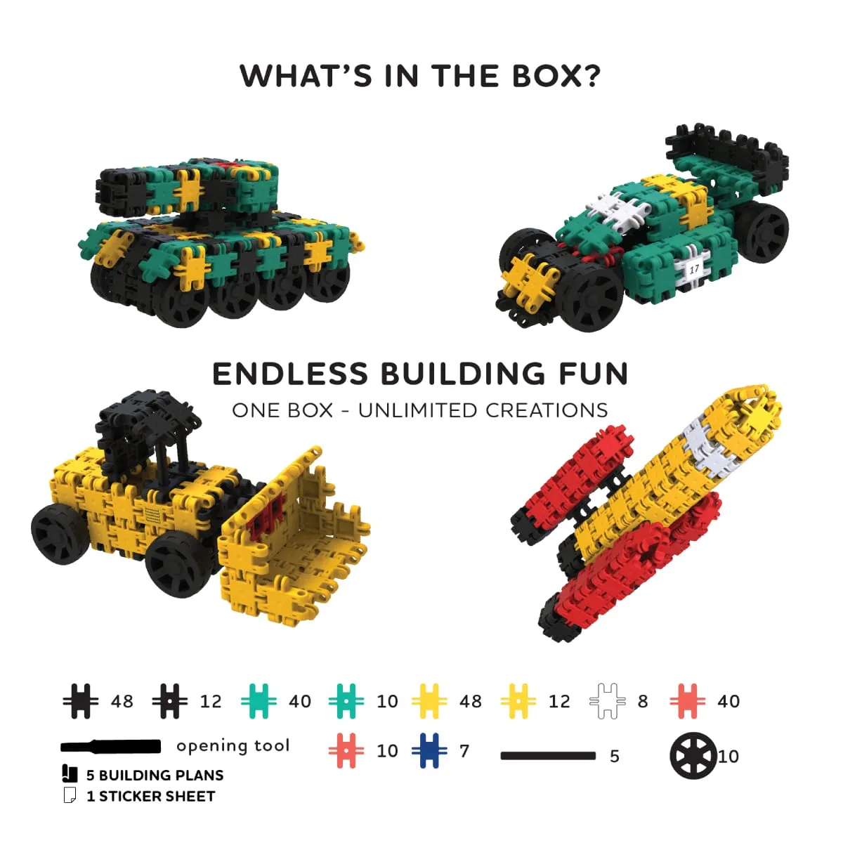 Klocki Nano Clics Transport pojazdy 250 el. 8+ - miniatura 3