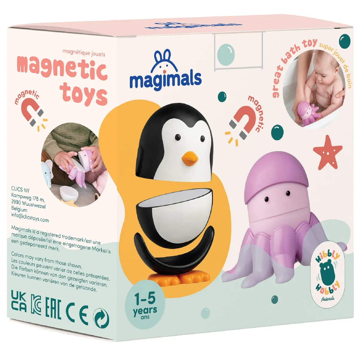 Zabawka magnetyczna Magimals Sealife morskie zwierzątka 1+ - miniatura 9