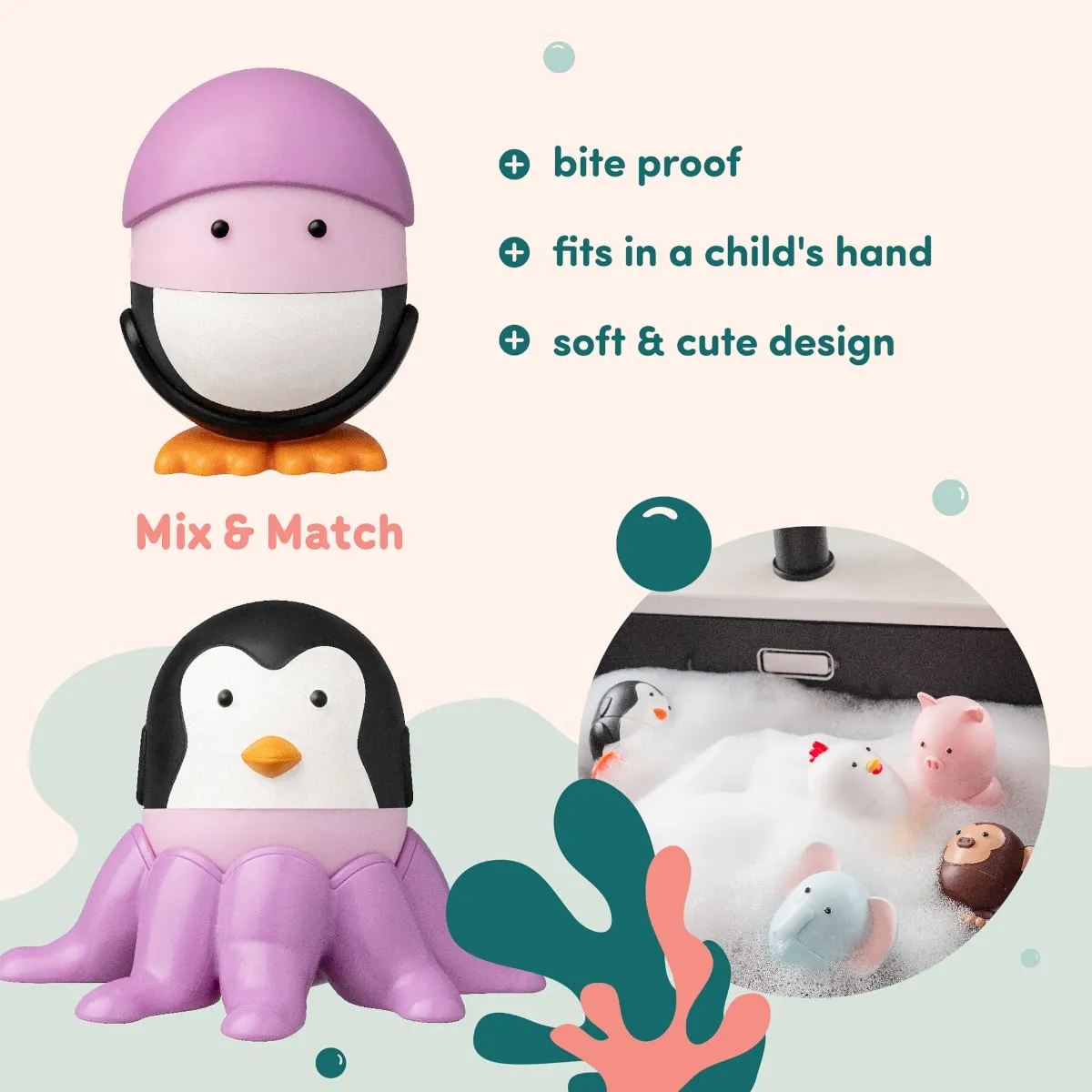 Zabawka magnetyczna Magimals Sealife morskie zwierzątka 1+ - miniatura 11