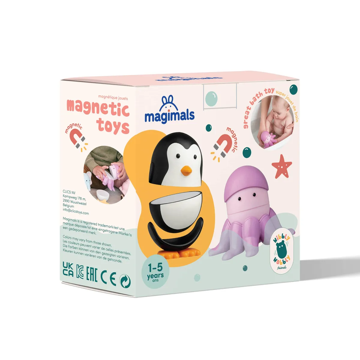 Zabawka magnetyczna Magimals Sealife morskie zwierzątka 1+ - miniatura 15