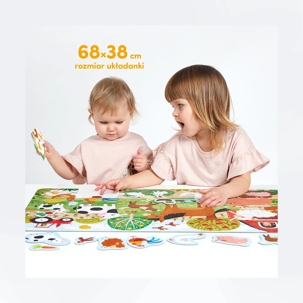 Puzzle CzuCzu Wesołe puzzle Wieś dla maluchów 2+ - miniatura 5