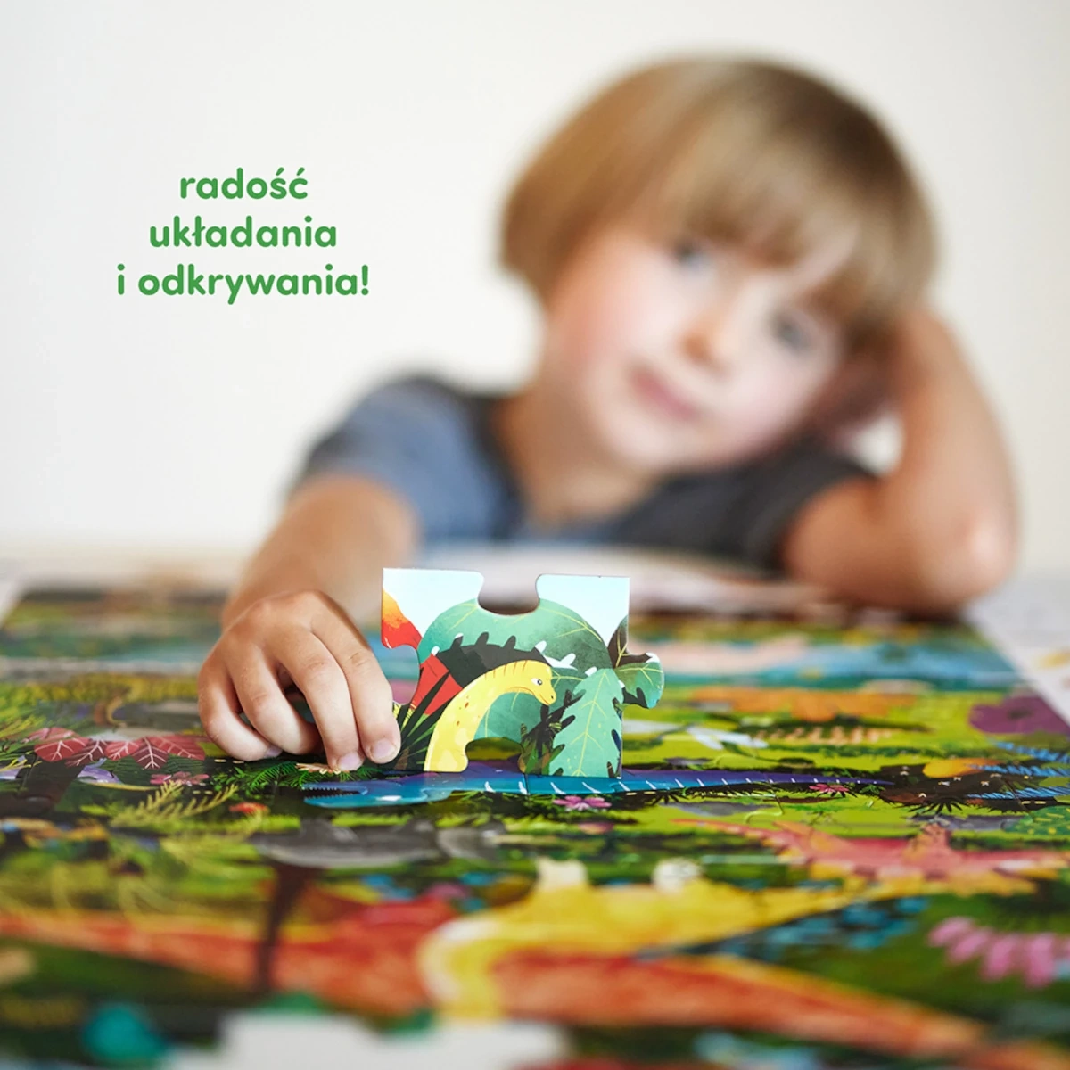 Puzzle obserwacyjne CzuCzu Dinozaury 100 elementów 4+ - miniatura 6