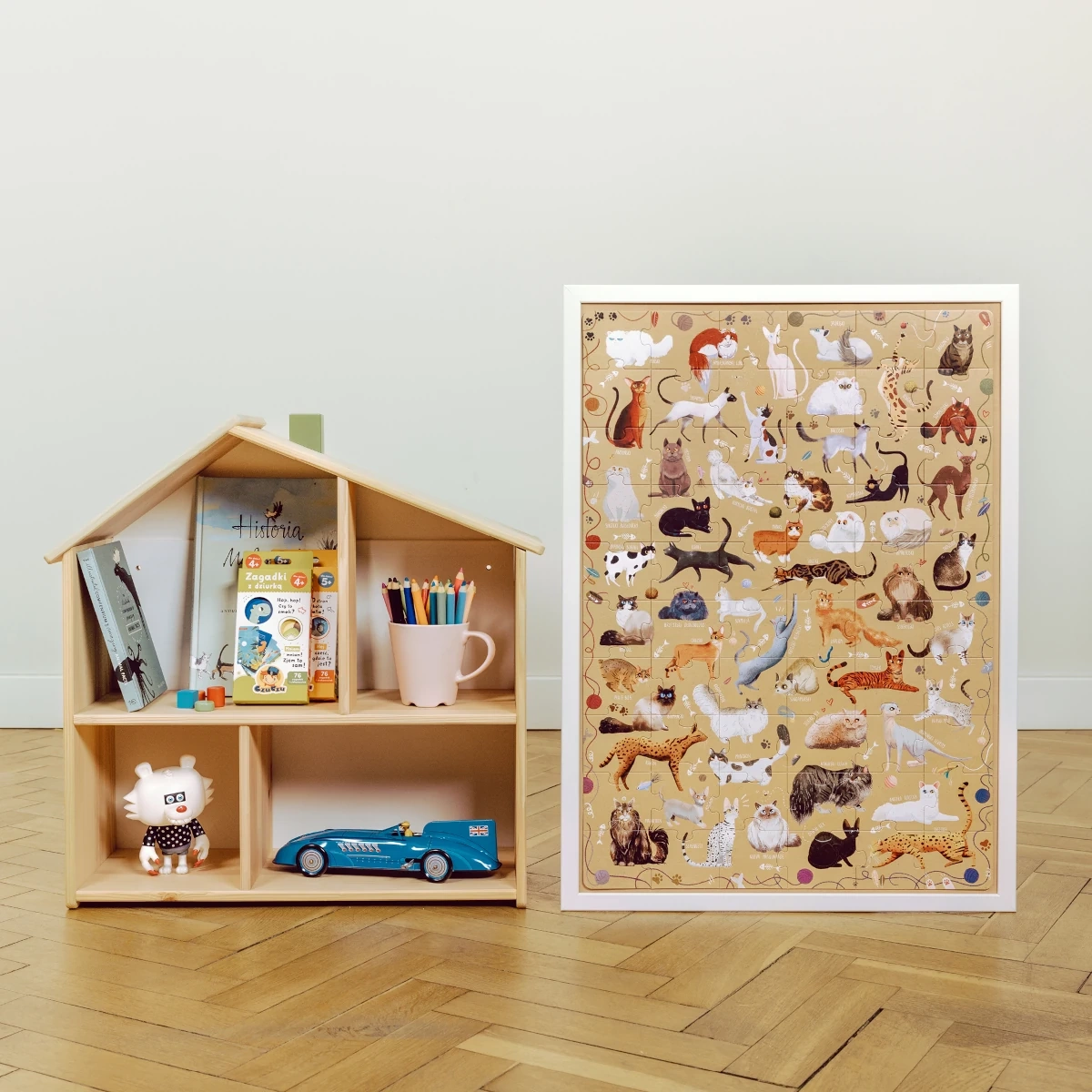 Puzzle CzuCzu Puzzlove Koty 60 elementów 4+ - miniatura 7