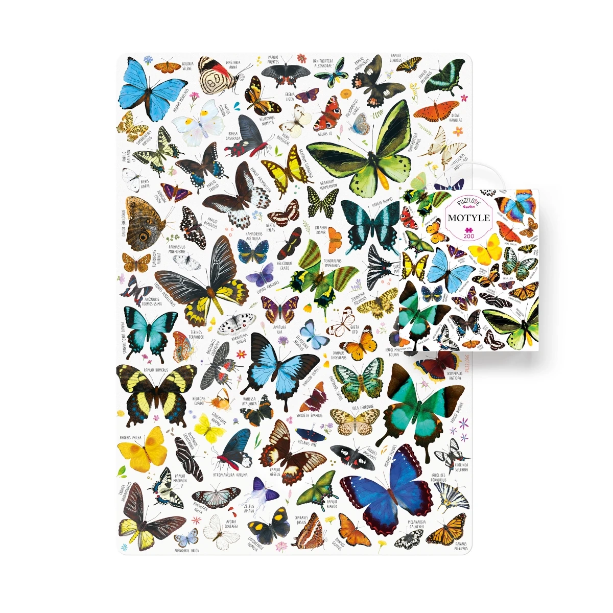 Puzzle CzuCzu Puzzlove Motyle 200 elementów 6+ - miniatura 5