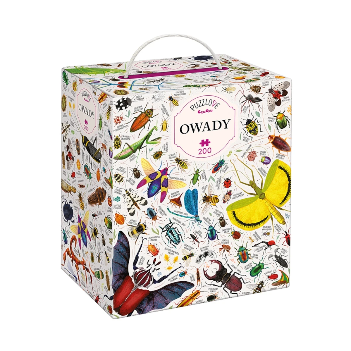 Puzzle CzuCzu Puzzlove Owady 200 elementów 6+ - CzuCzu