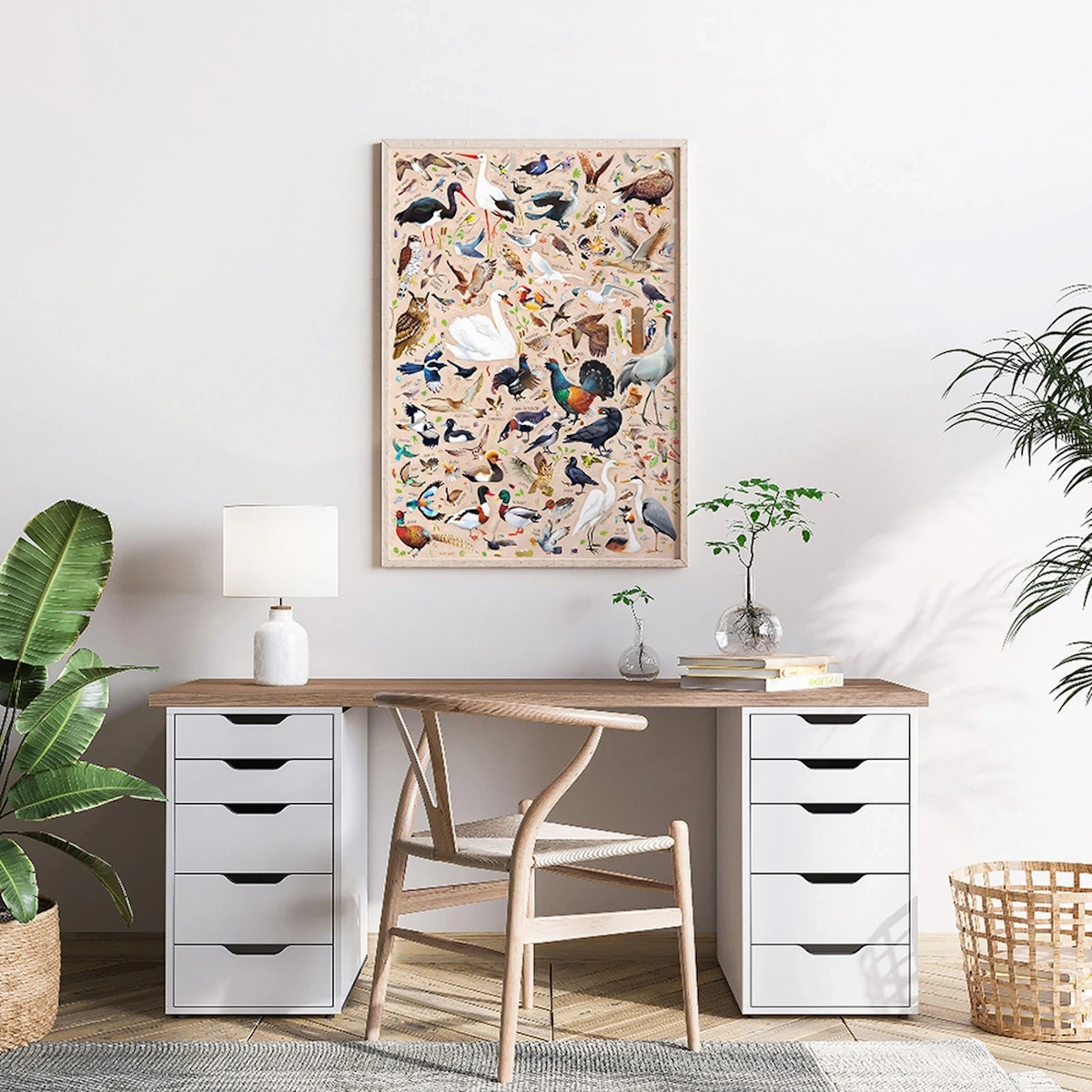 Puzzle CzuCzu Puzzlove Ptaki Polski 1000 elementów - miniatura 5