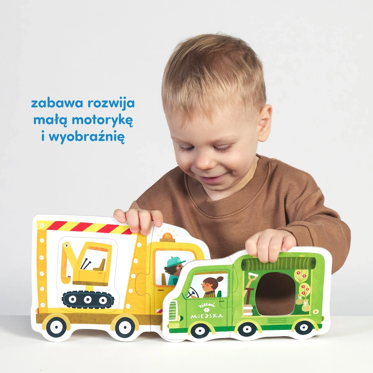 Pierwsze puzzle CzuCzu Pojazdy dla maluchów 2+ - miniatura 4