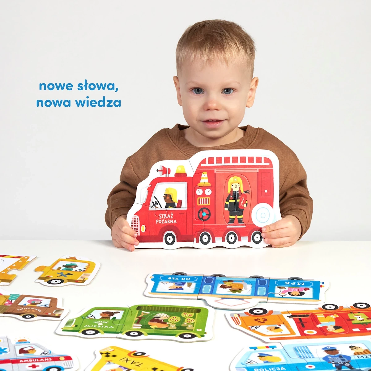 Pierwsze puzzle CzuCzu Pojazdy dla maluchów 2+ - miniatura 6