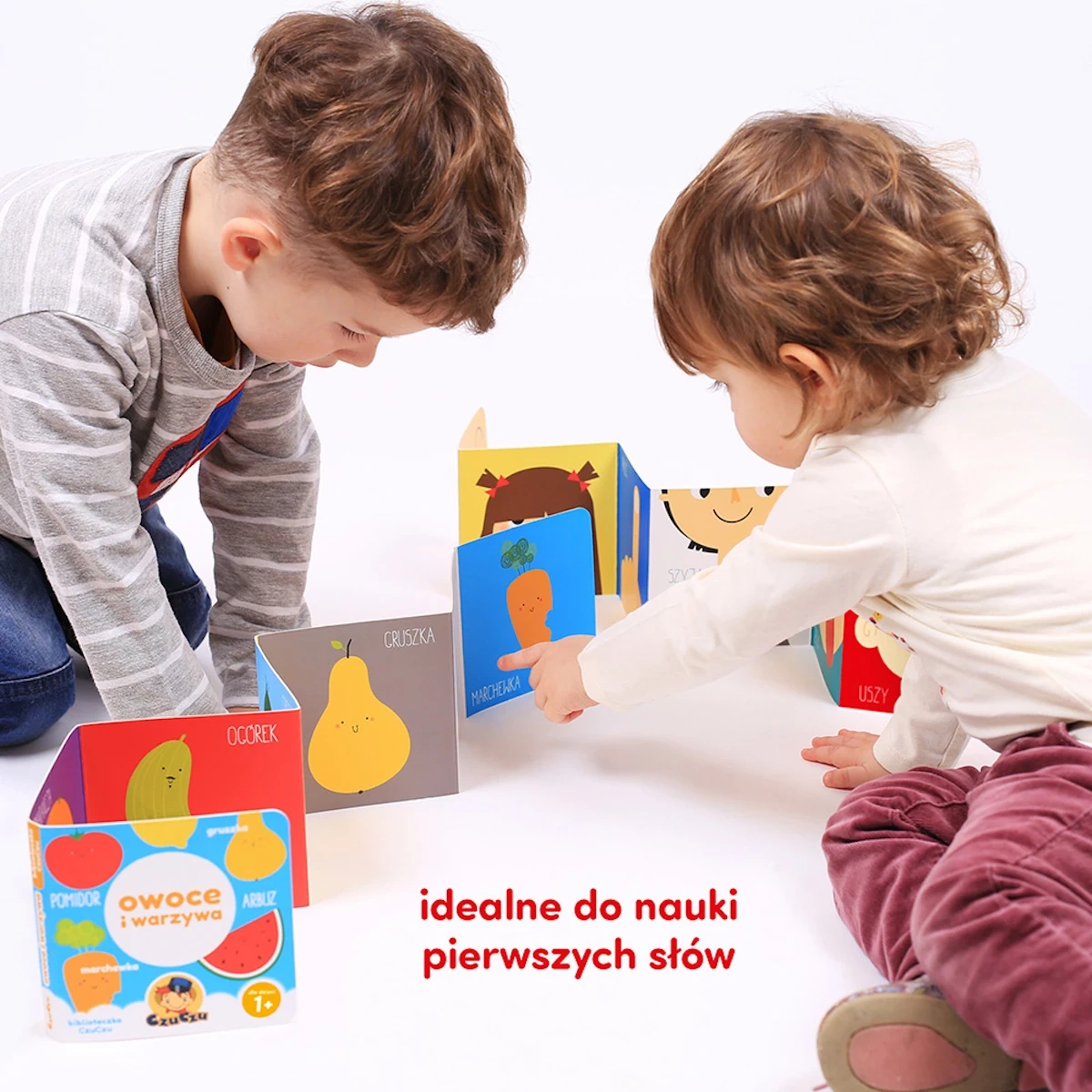 Książeczki rozkładane CzuCzu Biblioteczka malucha 4 sztuki 1+ - miniatura 5