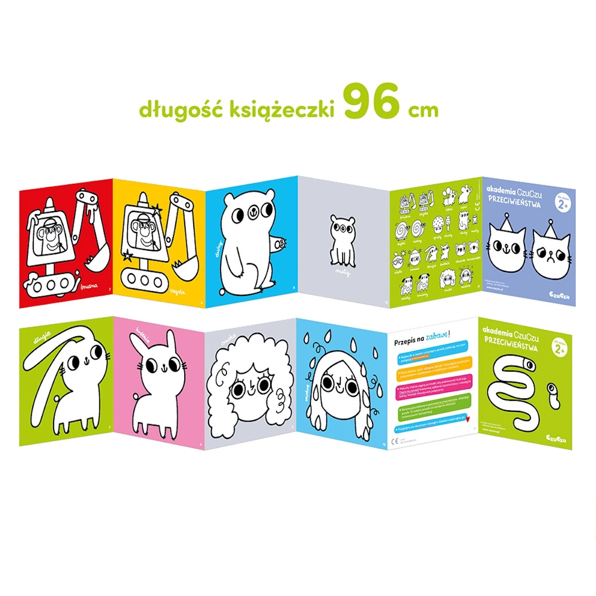 Gra edukacyjna CzuCzu Akademia Przeciwieństwa nauka par 2+ - miniatura 4