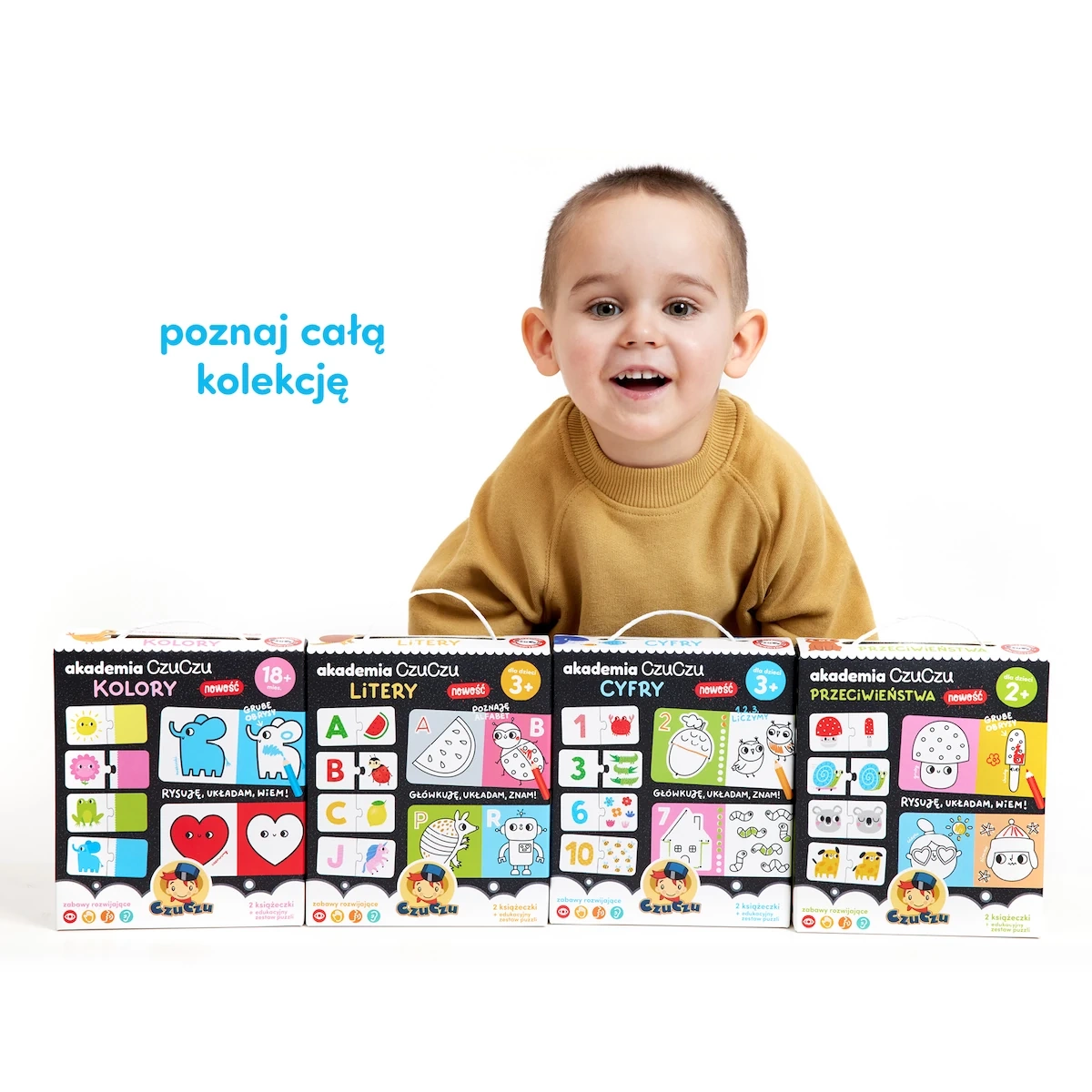 Gra edukacyjna CzuCzu Akademia Cyfry nauka liczenia 3+ - miniatura 5