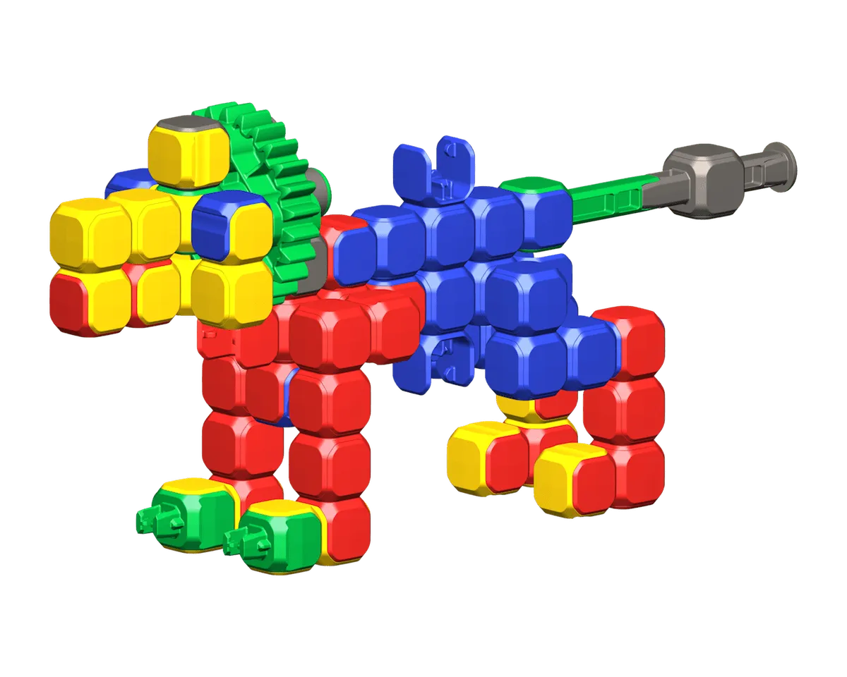 Klix Cubes 150 el. - Klocki Konstrukcyjne - miniatura 11