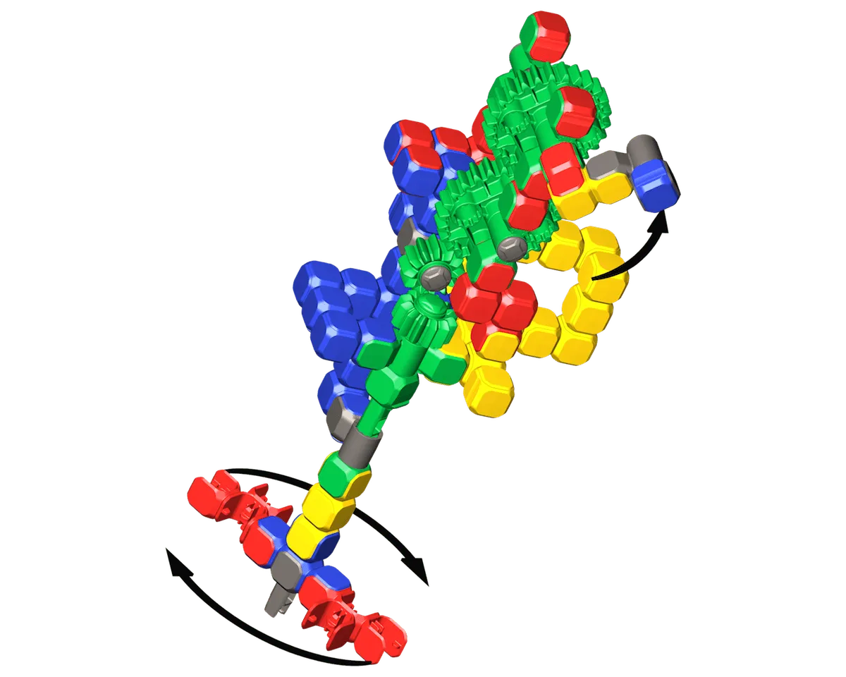 Klix Cubes 150 el. - Klocki Konstrukcyjne - miniatura 13