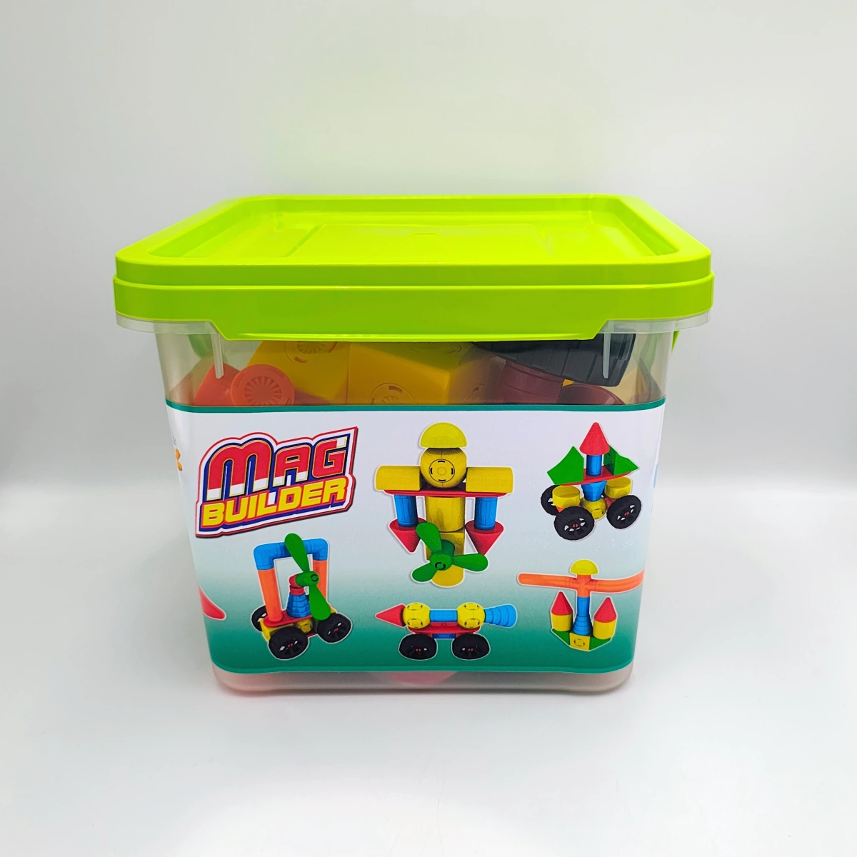 Klocki magnetyczne Mag Builder - 40 el. - miniatura 6