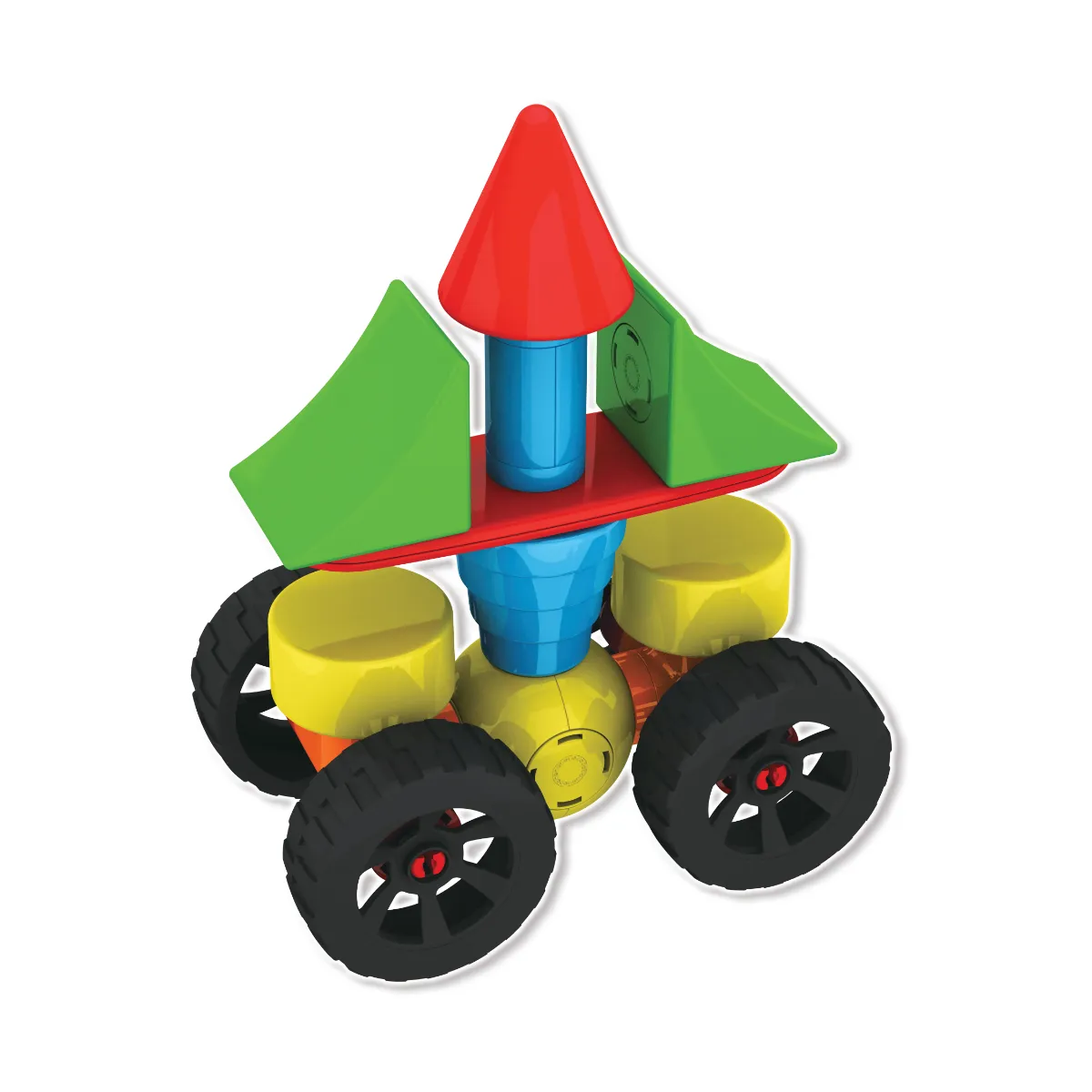 Klocki magnetyczne Mag Builder - 40 el. - miniatura 9