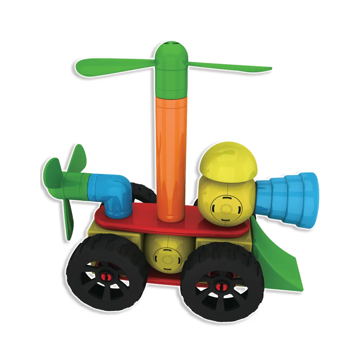 Klocki magnetyczne Mag Builder - 40 el. - miniatura 16