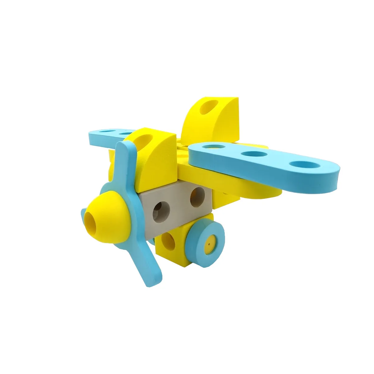 Piankowe klocki konstrukcyjne Gear Joy - Pojazdy - 67 el. - miniatura 3