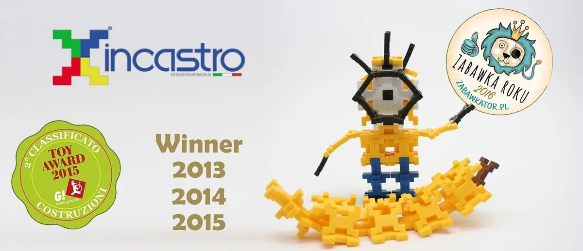 Klocki konstrukcyjne Incastro Cube M 40 elementów 4+ - miniatura 20