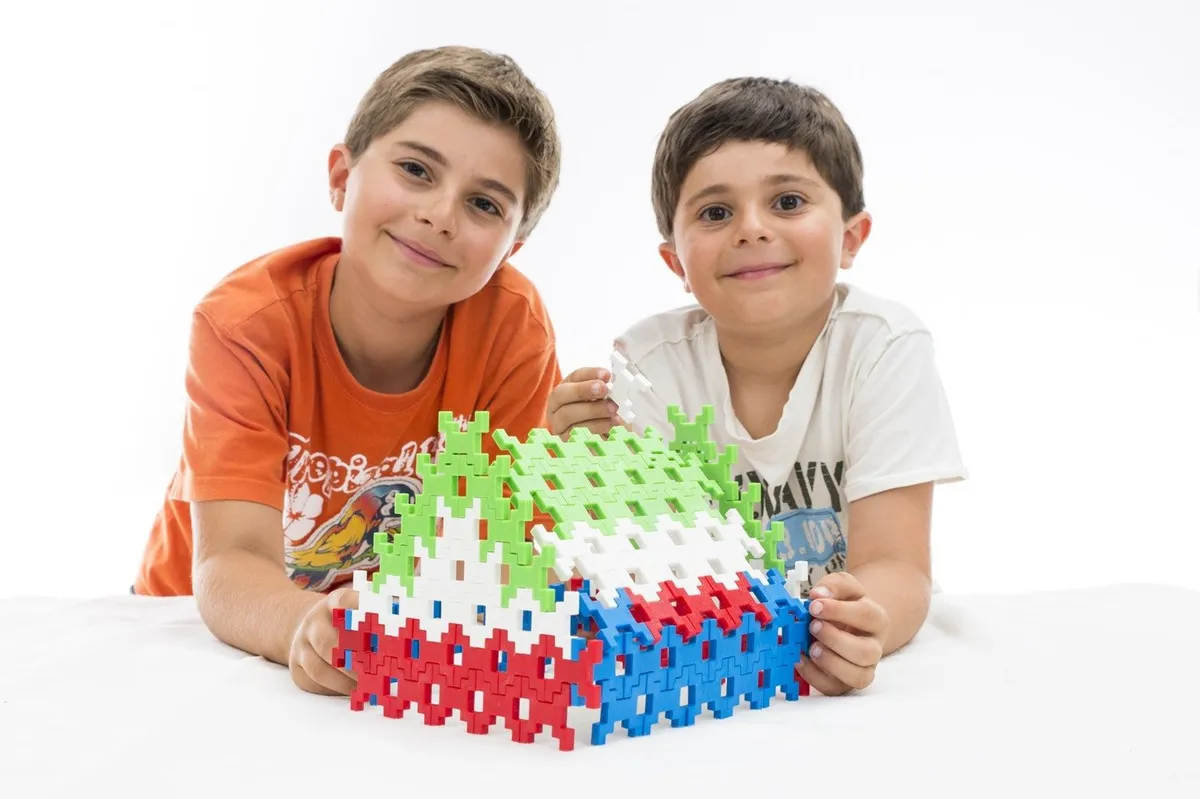 Klocki konstrukcyjne Incastro Cube XL 100 elementów 4+ - miniatura 6