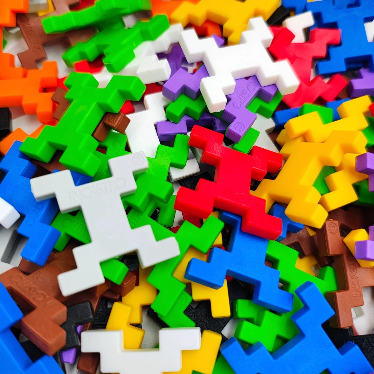 Klocki konstrukcyjne Incastro Pack 200 elementów 4+ - miniatura 3