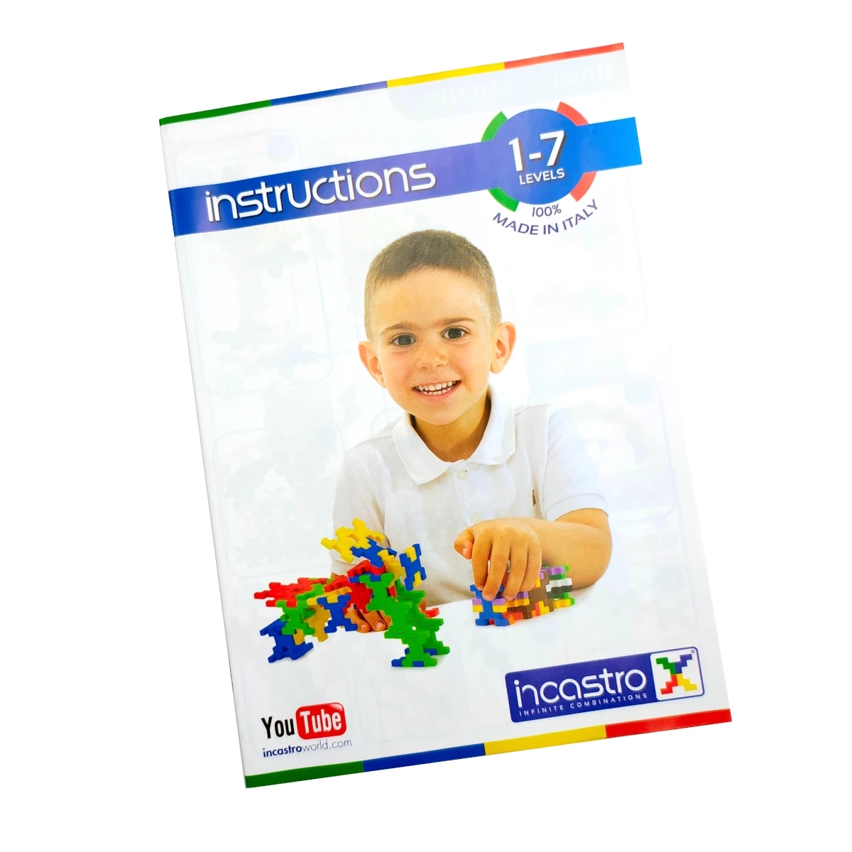 Klocki konstrukcyjne Incastro Pack 200 elementów 4+ - miniatura 8