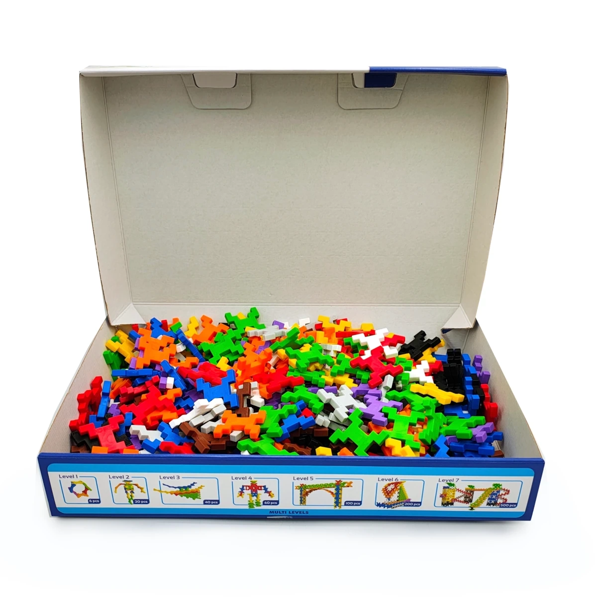 Klocki konstrukcyjne Incastro Colors 3w1 kolorowe 250 elementów 4+ - miniatura 2