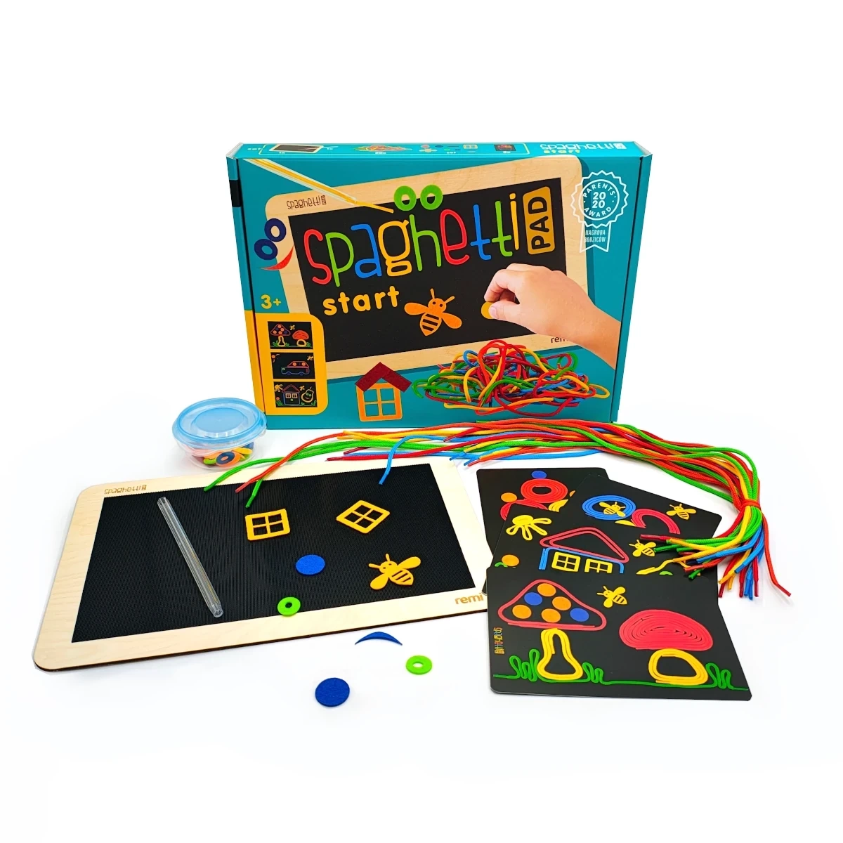 Spaghetti Pad start - tabliczka - Korbo