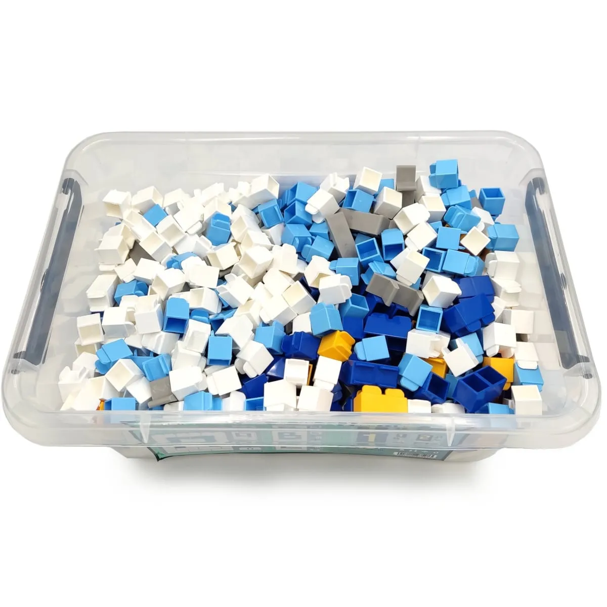 Klocki edukacyjne Little Architect - Litery i Cyfry 630 el. - miniatura 3