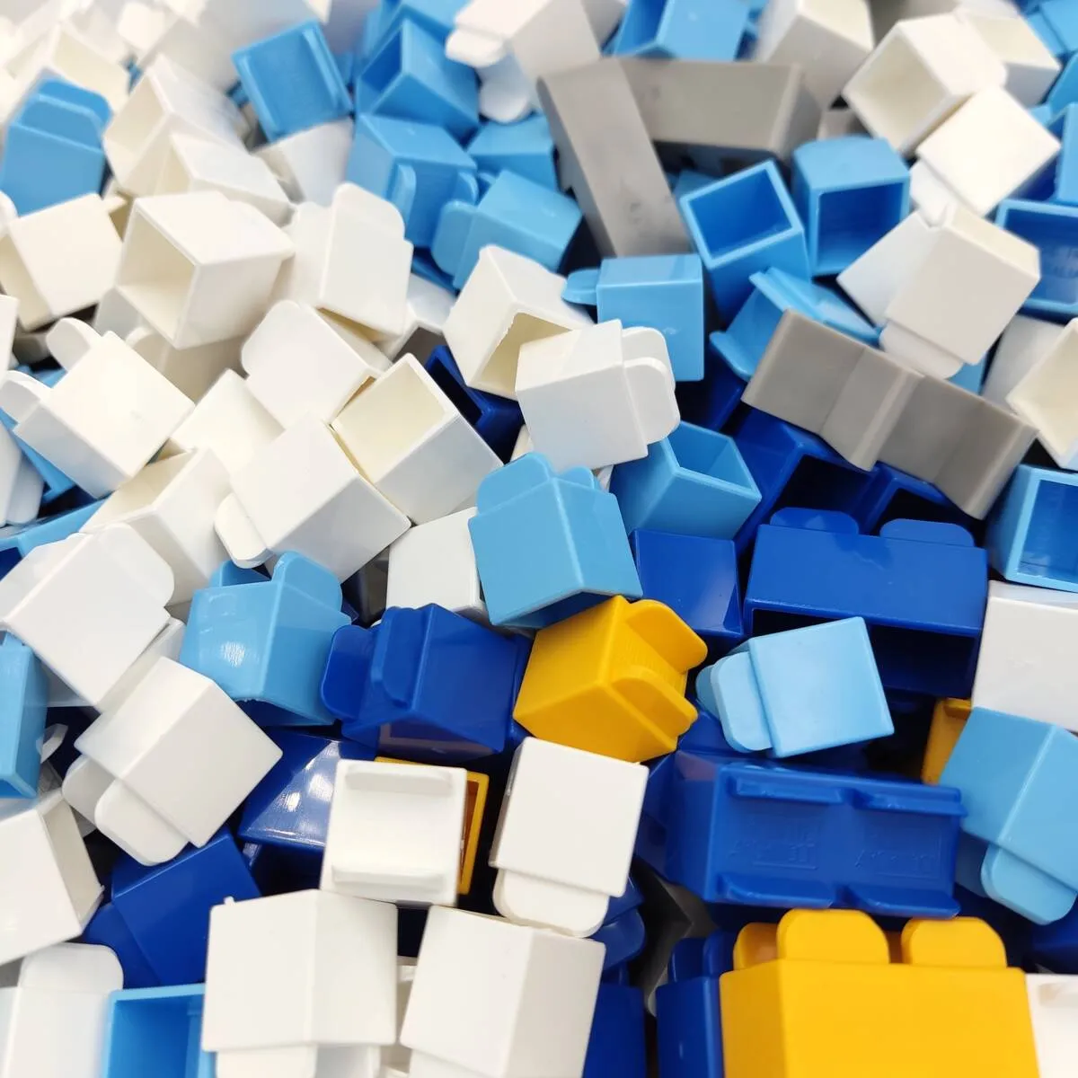 Klocki edukacyjne Little Architect - Litery i Cyfry 630 el. - miniatura 4