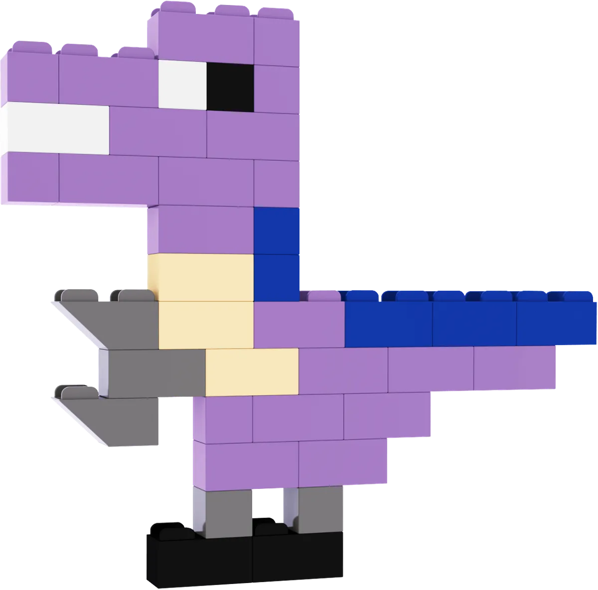 Little Architect - ArchiDinos 750 el. - Klocki edukacyjne - miniatura 6