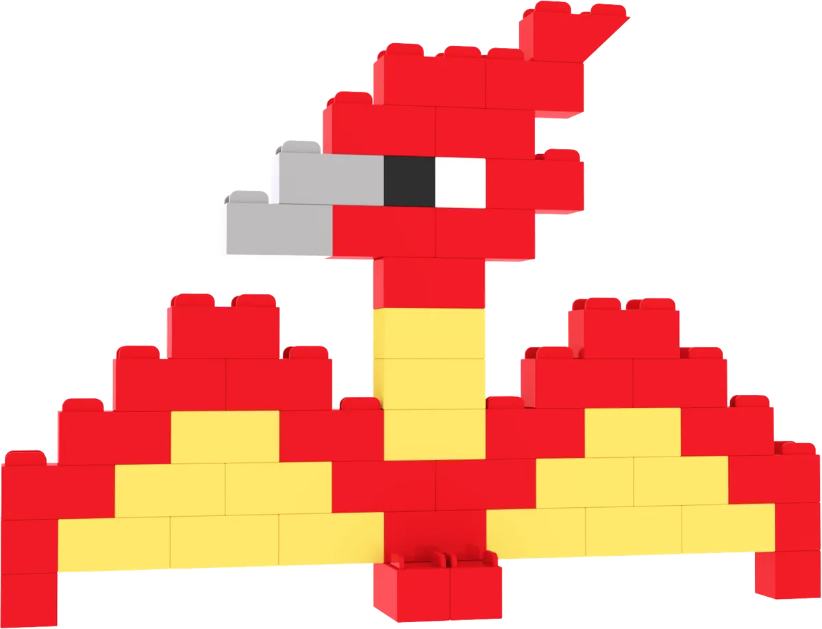 Little Architect - ArchiDinos 750 el. - Klocki edukacyjne - miniatura 21