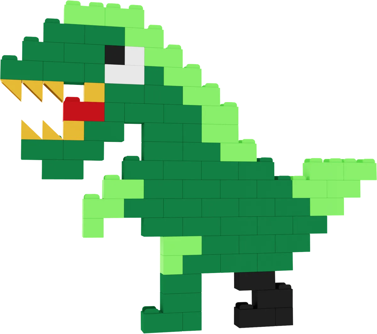 Little Architect - ArchiDinos 750 el. - Klocki edukacyjne - miniatura 22