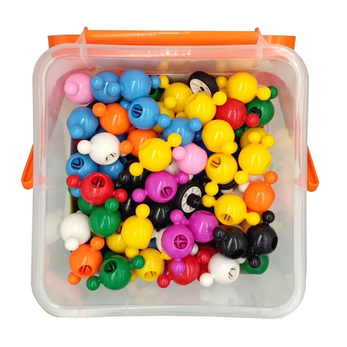 Klocki konstrukcyjne Loowi Zwierzęta kulki 308 elementów 4+ - miniatura 2