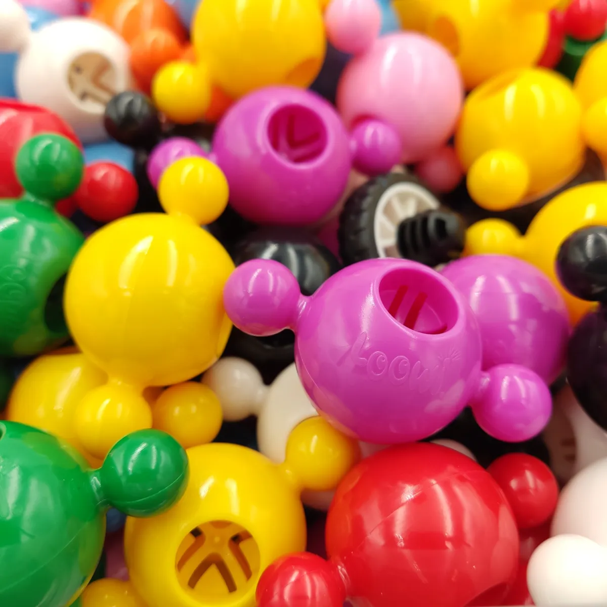 Klocki konstrukcyjne Loowi Zwierzęta kulki 308 elementów 4+ - miniatura 3