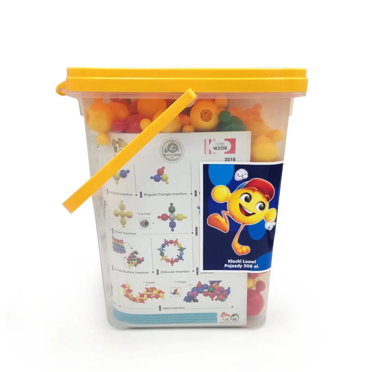 Klocki konstrukcyjne Loowi Pojazdy kulki 308 elementów 4+ - miniatura 10