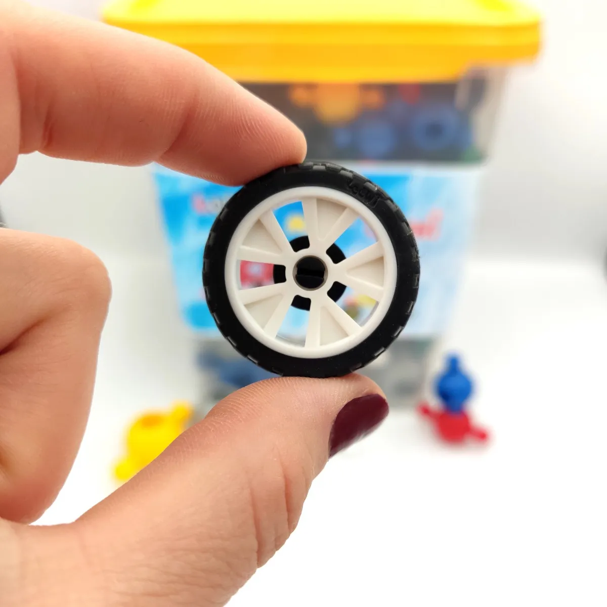 Klocki konstrukcyjne Loowi i Big Loowi mix kulki 200 elementów 3+ - miniatura 6