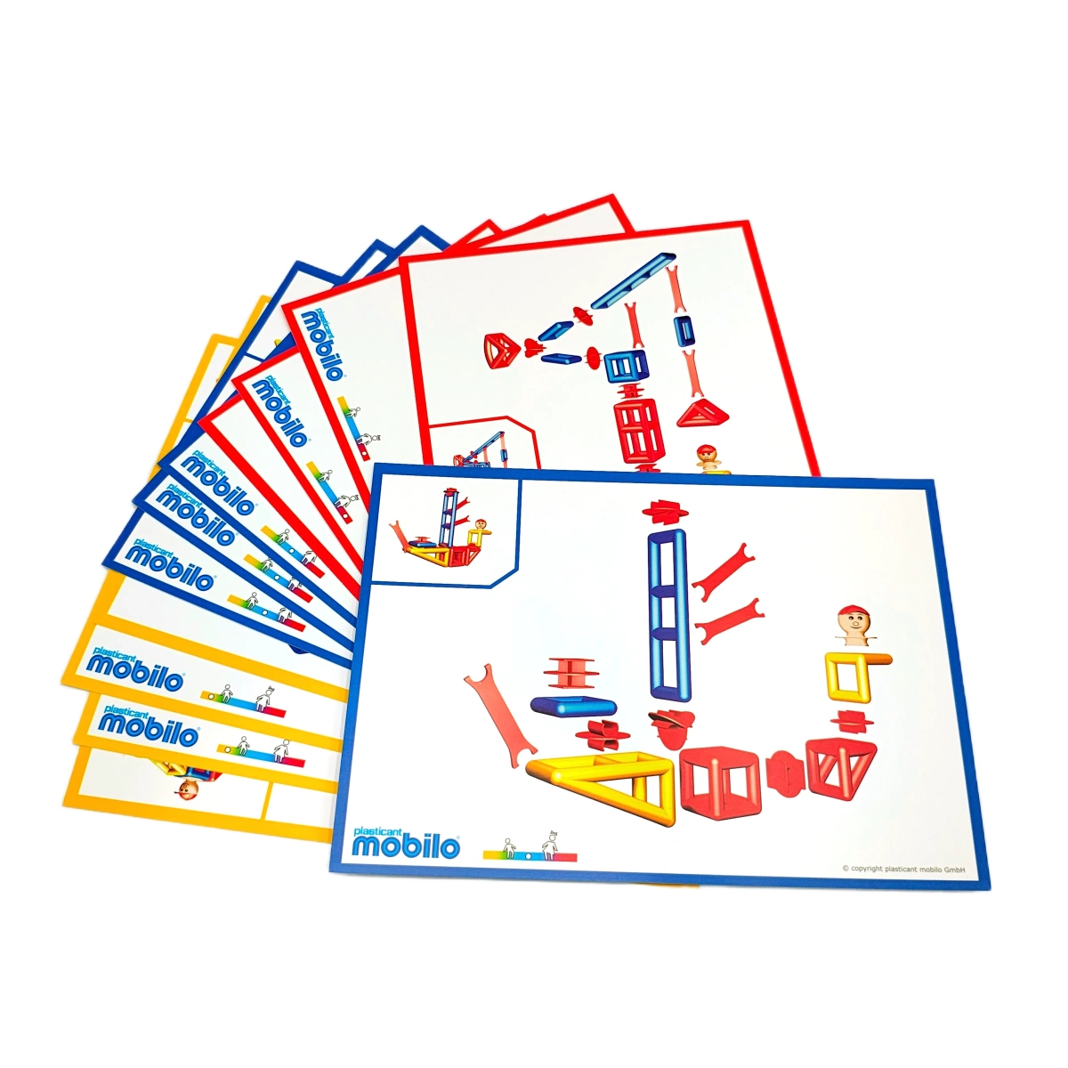 Klocki konstrukcyjne Mobilo 86 el. - miniatura 5