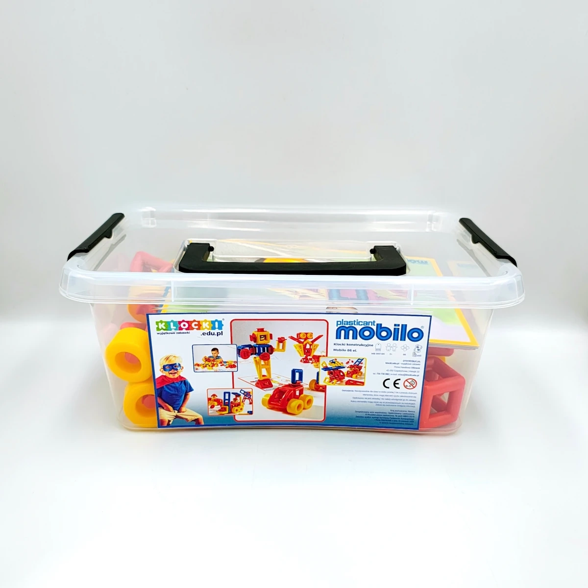 Klocki konstrukcyjne Mobilo 86 el. - miniatura 9