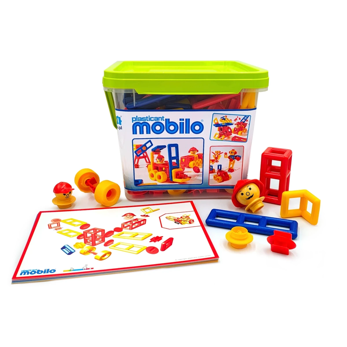 Klocki konstrukcyjne Mobilo 172 el. - miniatura 5