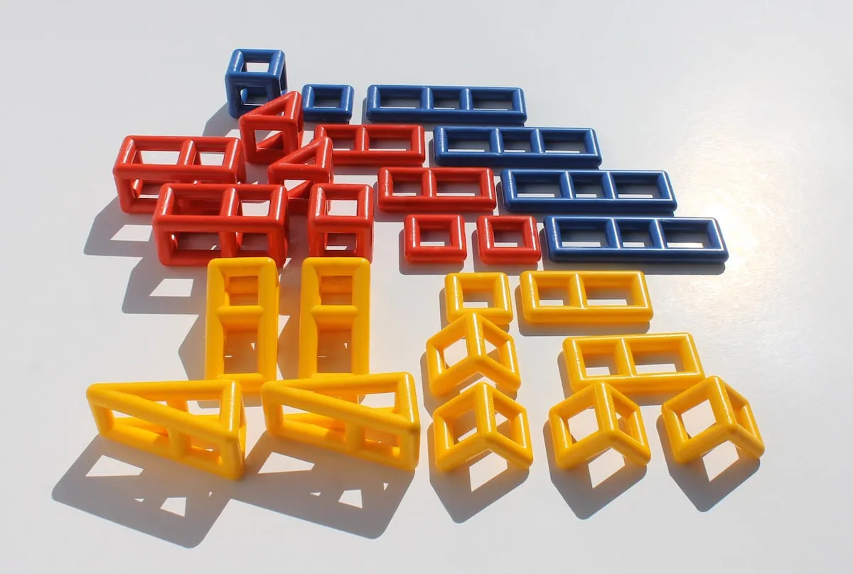 Zestaw uzupełniający klocki Mobilo - Geometric Pack - 28 el. - miniatura 2