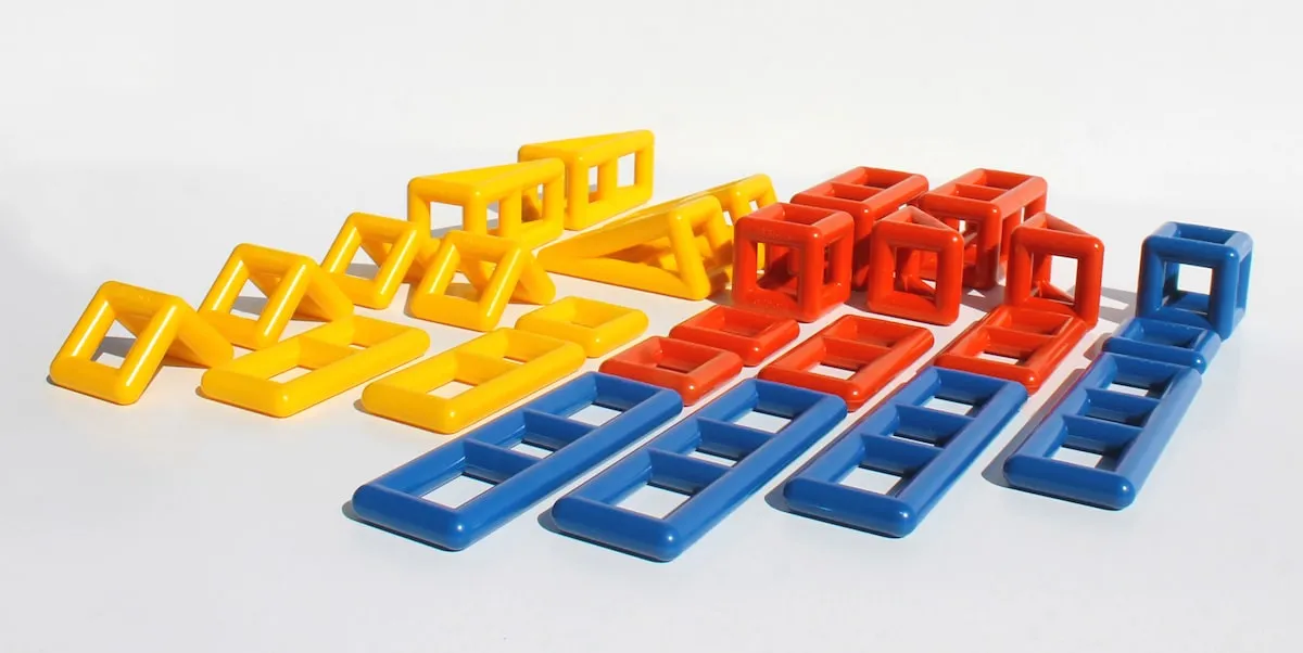 Zestaw uzupełniający klocki Mobilo - Geometric Pack - 28 el. - miniatura 3