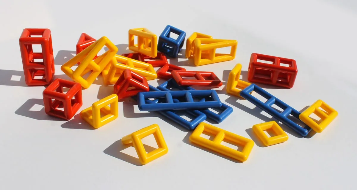 Zestaw uzupełniający klocki Mobilo - Geometric Pack - 28 el. - miniatura 4