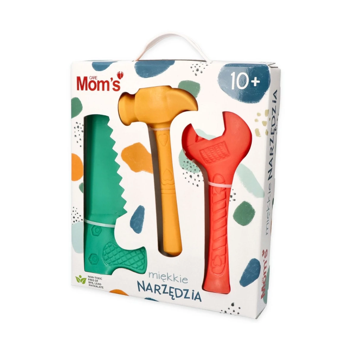 Miękkie pastelowe narzędzia sensoryczne do zabawy 12m+ Mom's Care - Mom's Care