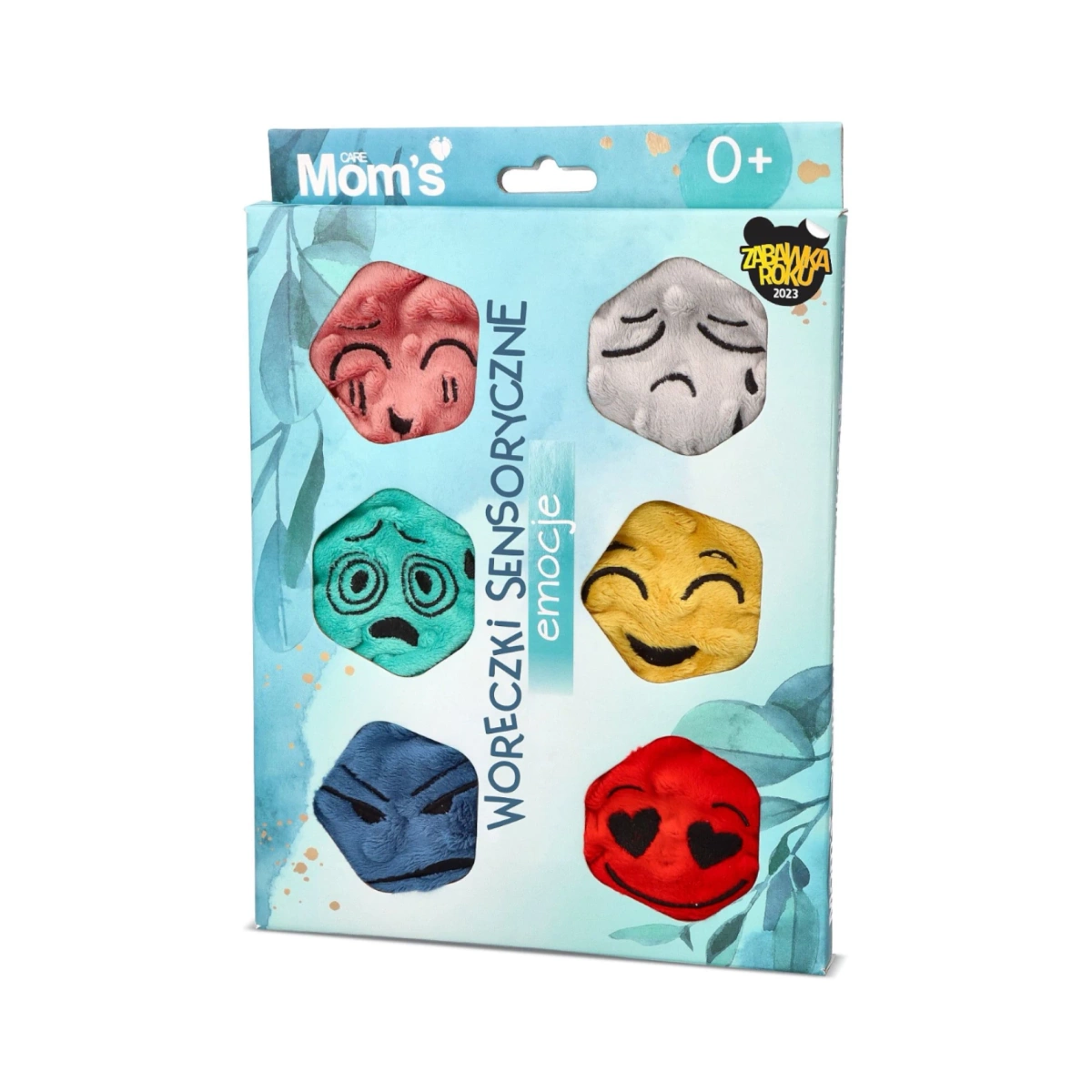 Sensoryczne woreczki Emocje do zabawy 12m+ Mom's Care - Mom's Care