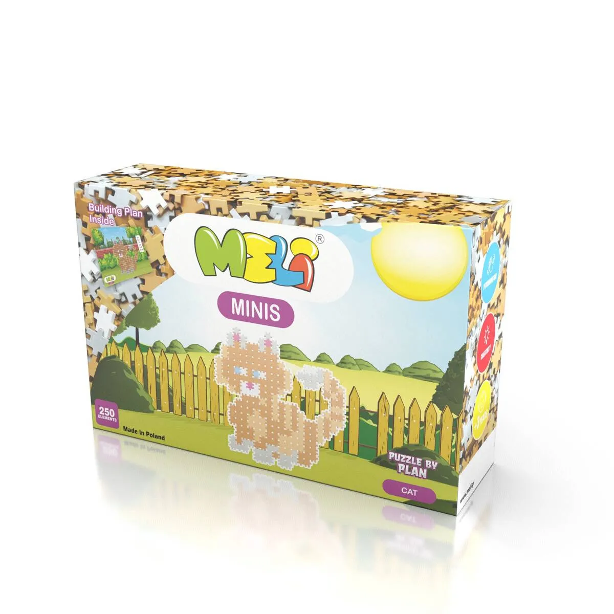 Klocki Meli Minis Cat 250 el. - miniatura 2