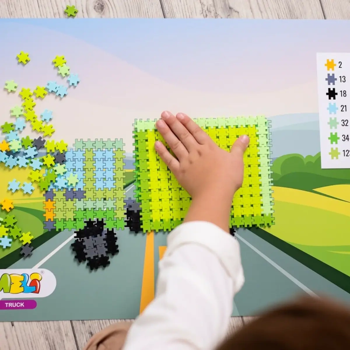 Klocki Meli Minis Truck 250 el. - miniatura 6